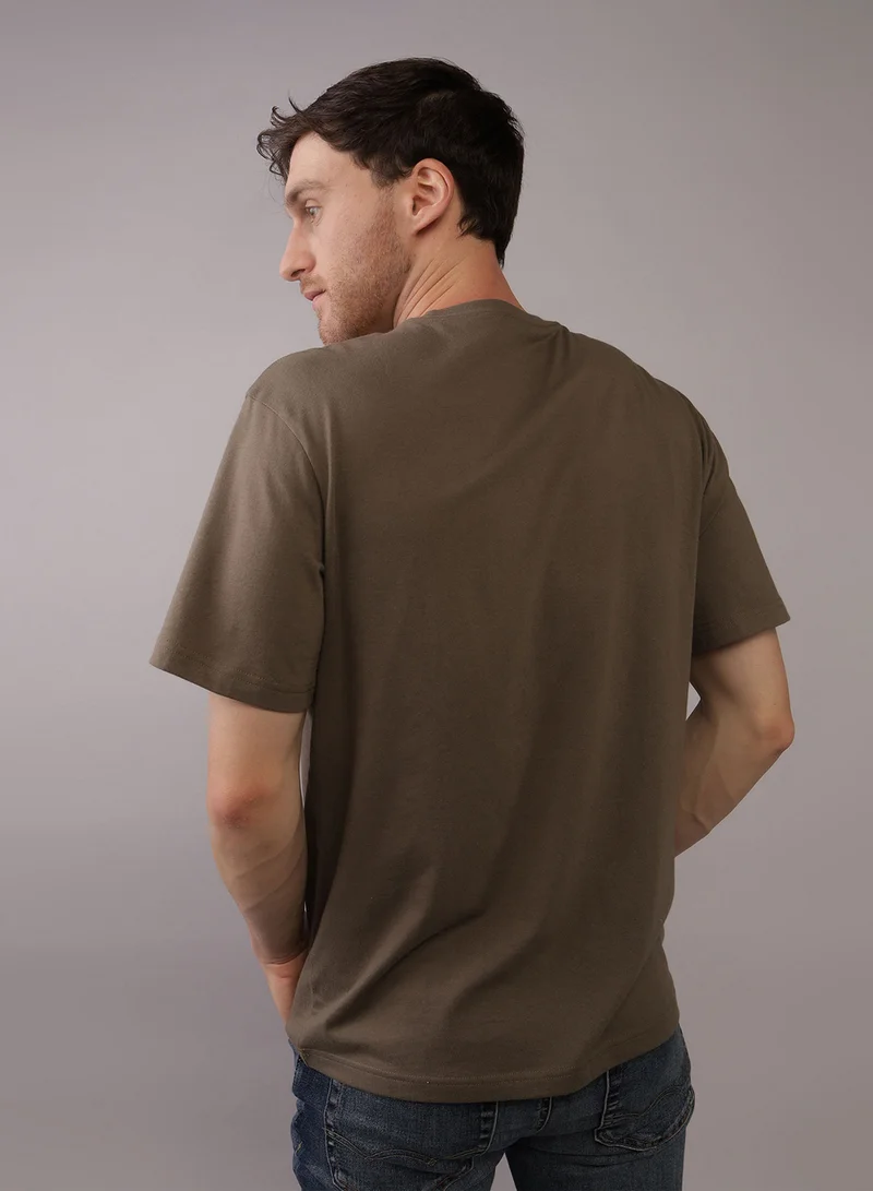امريكان ايجل Logo Graphic Crew Neck T-Shirt