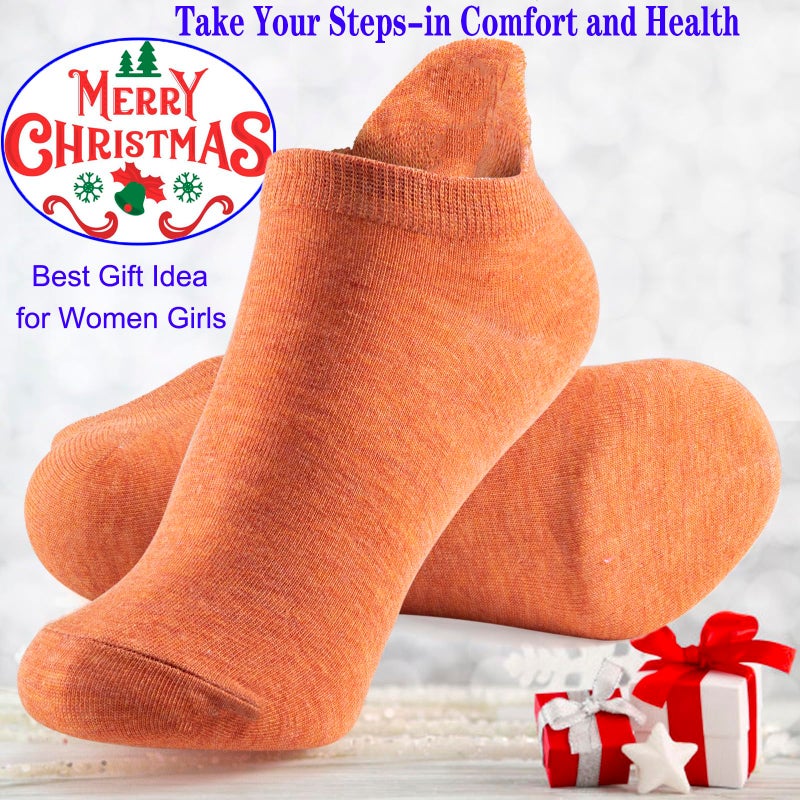 IBEILLI Women Cute Socks 10 Pairs Cotton Kawaii Embroidered Funny Low Cut Ankle Socks for Women Girls with Gift Box (10 Colors 20 Cartoons) - Image 4