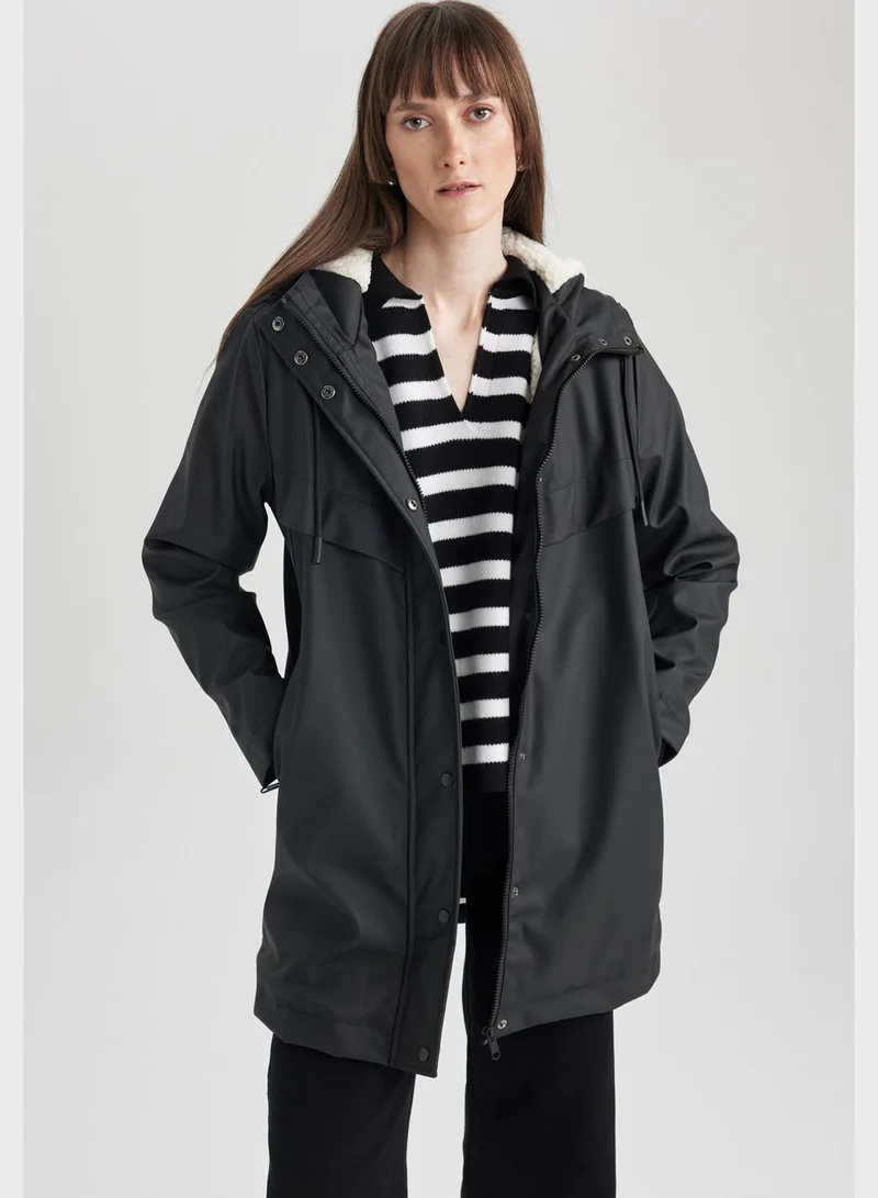 DeFacto Zip Detail Coat