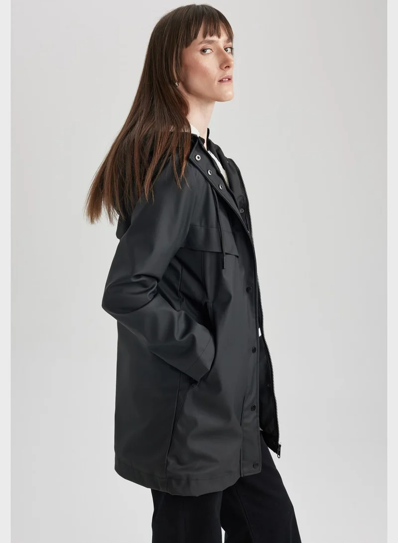 DeFacto Zip Detail Coat