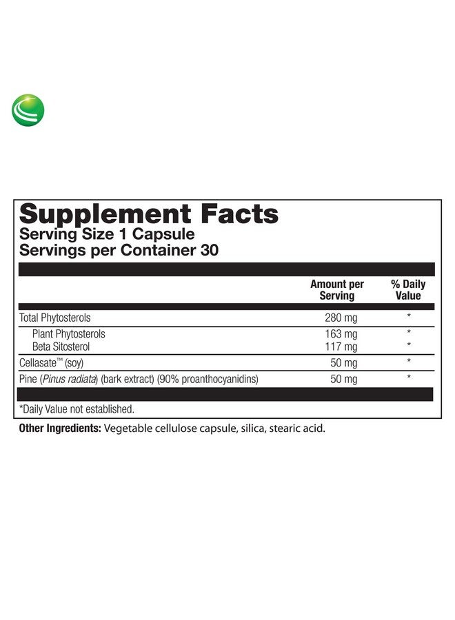 Nutra BioGenesis - Sterol 117 - Plant Sterols and Pine Bark Extract to Help Support Immunity, Urinary Tract Health and Cholesterol Already Within Normal Range - 30 Capsules - Image 5