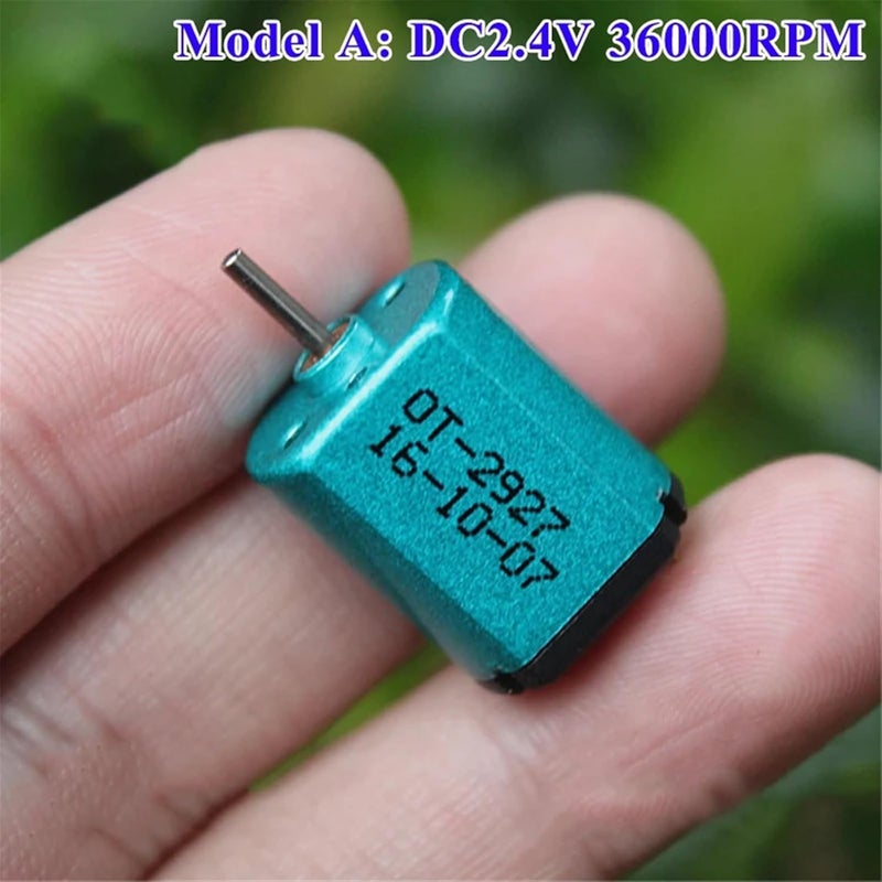 Model B Red Motor High Speed Carbon Brush DC 030 Motor 2 4V 3 2V 3 7V - Image 4