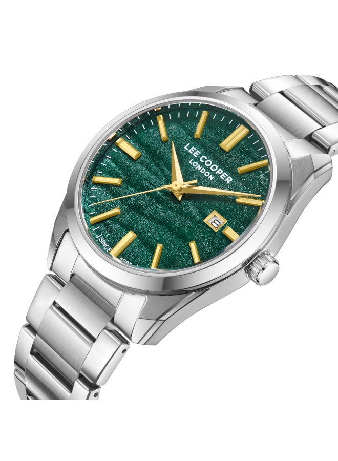 لي كوبر ساعة يد رجالية معدنية بعقارب . -  مم - Image 5