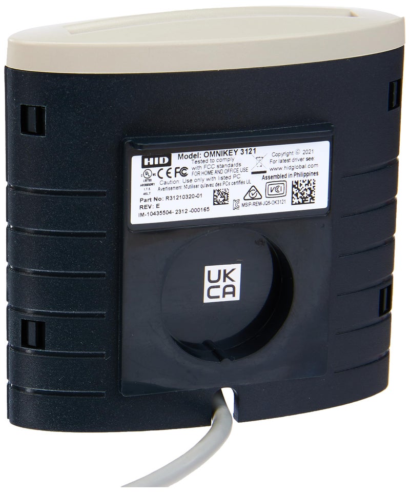 HID قارئ بطاقات ذكية HID OMNIKEY 3121 R31210320-01 - USB 3.0 - رمادي - Image 2