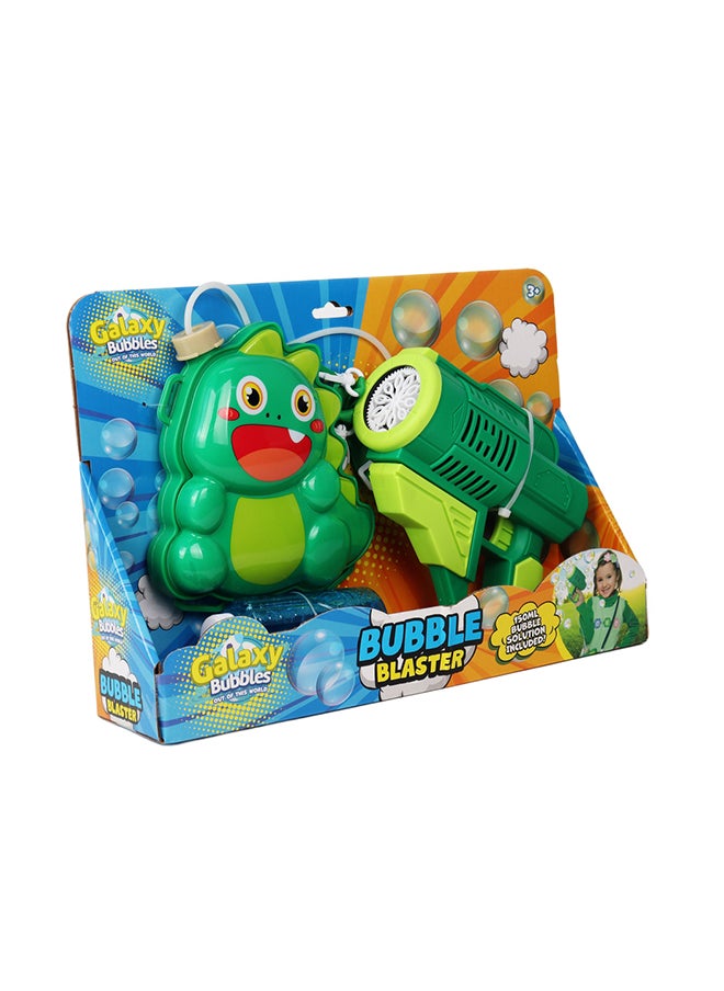 Galaxy Bubbles - Dino Bubble Backpack With 150ml Bubble Solution - Image 1