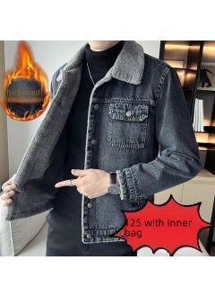 New Mens Winter Thick Sherpa Denim Jacket Black - pzsku/ZE7E07FFDA7C0346BB548Z/45/_/1732185864/4745808f-8db6-44b0-84fe-e9cc803aa3cd