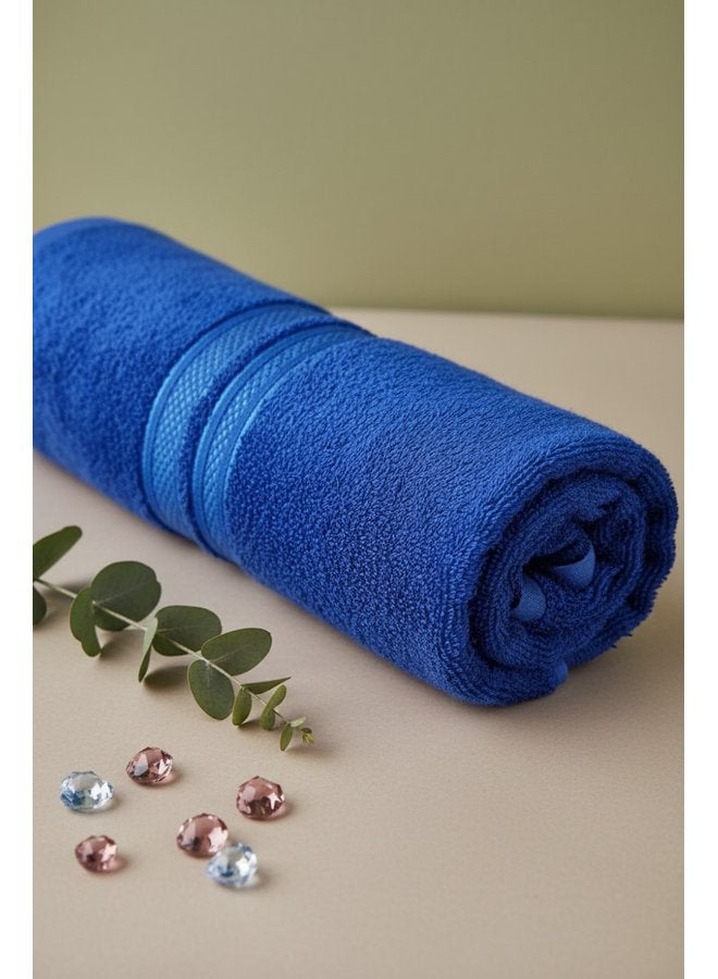 toãlla Face Towel  Royal Blue  Cotton 50*100 - Image 4