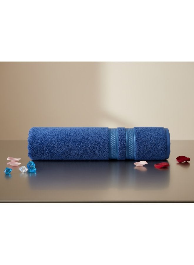 toãlla Face Towel  Royal Blue  Cotton 50*100 - Image 2
