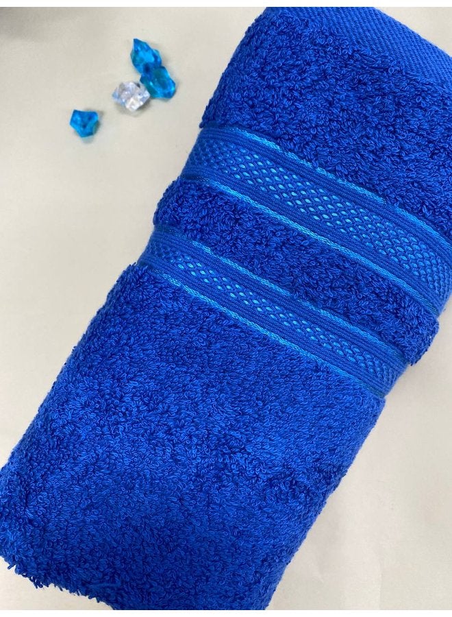 toãlla Face Towel  Royal Blue  Cotton 50*100 - Image 3