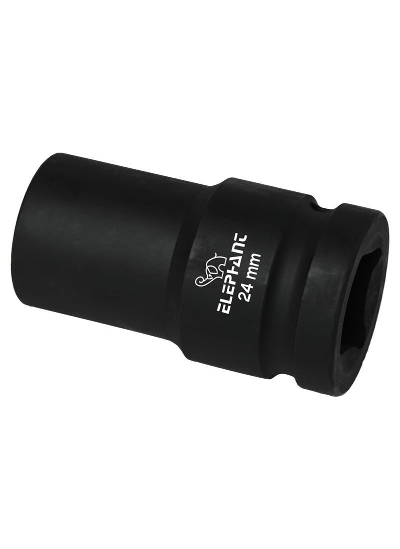Elephant Elephant Metal 1 Square Drive 6Point Std Impact Sockets Size 24Mm Length 90Mm  - Image 5