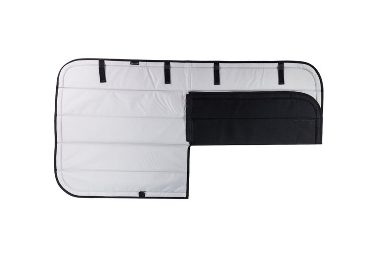 VanEssential Insulated Blackout Sliding Door Window Cover Designed for RAM Promaster Bare Metal Window Frame Van Years 2014 to Current Model - Cool Gray - Image 4