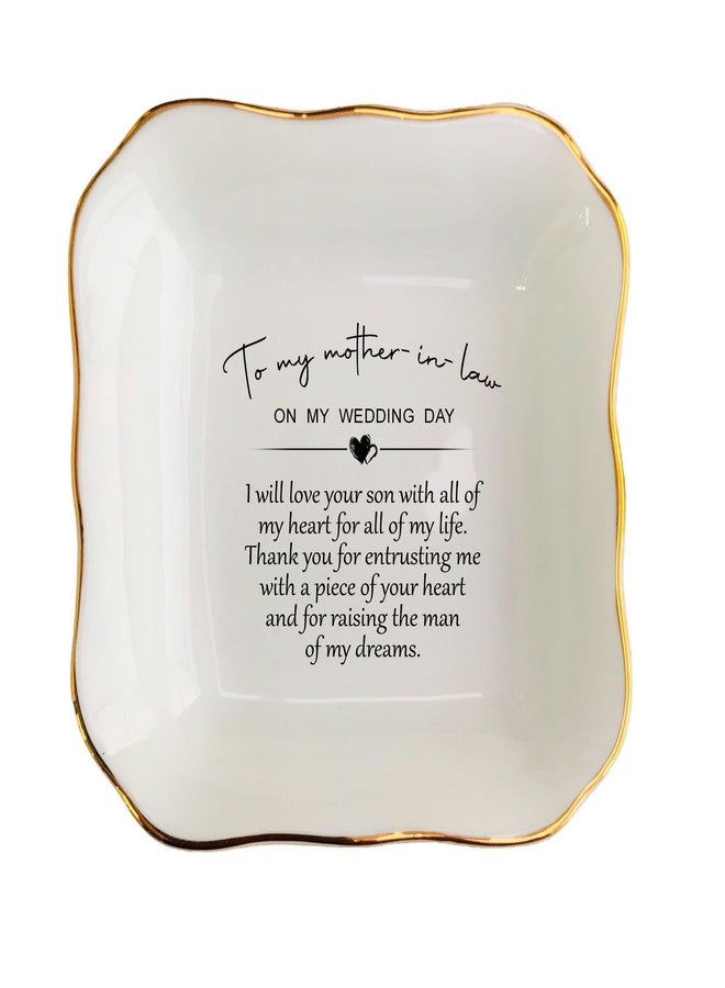 BAT TRANG Ceramic Jewelry Dish, Mother-in-Law Gift for Mother of The Groom Wedding Day-Wedding Gift from Bride-Mother in Law Gifts - Image 1