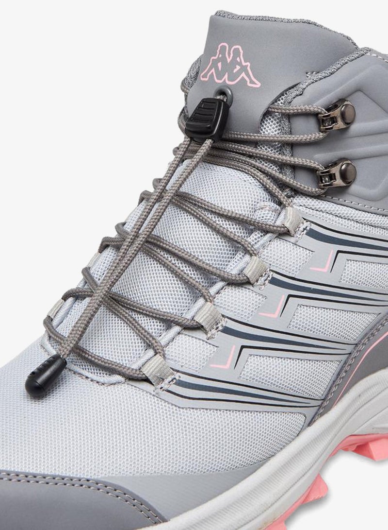 Kappa Women Lace-Up High Cut Sneakers - Image 4