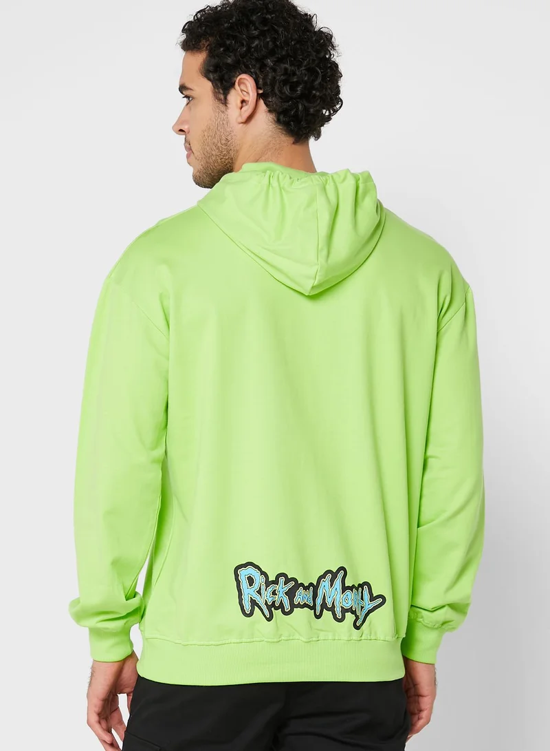 Seventy Five Rick And Morty Hoodie