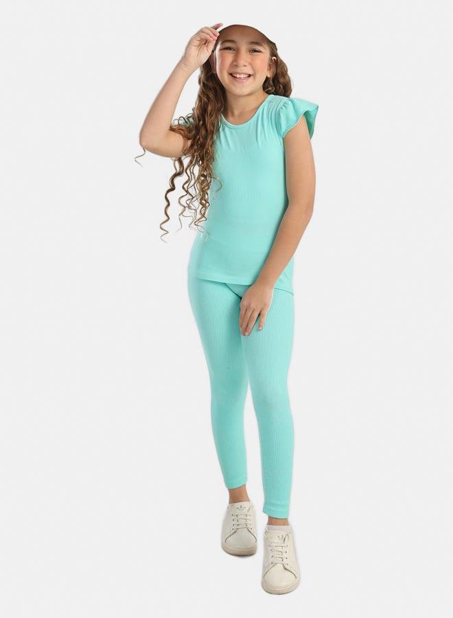 كارينا طماق مضلعة جرلي  - Image 4