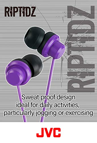 JVC HAFX8P Headphone, Riptidz, In-Ear - Image 3