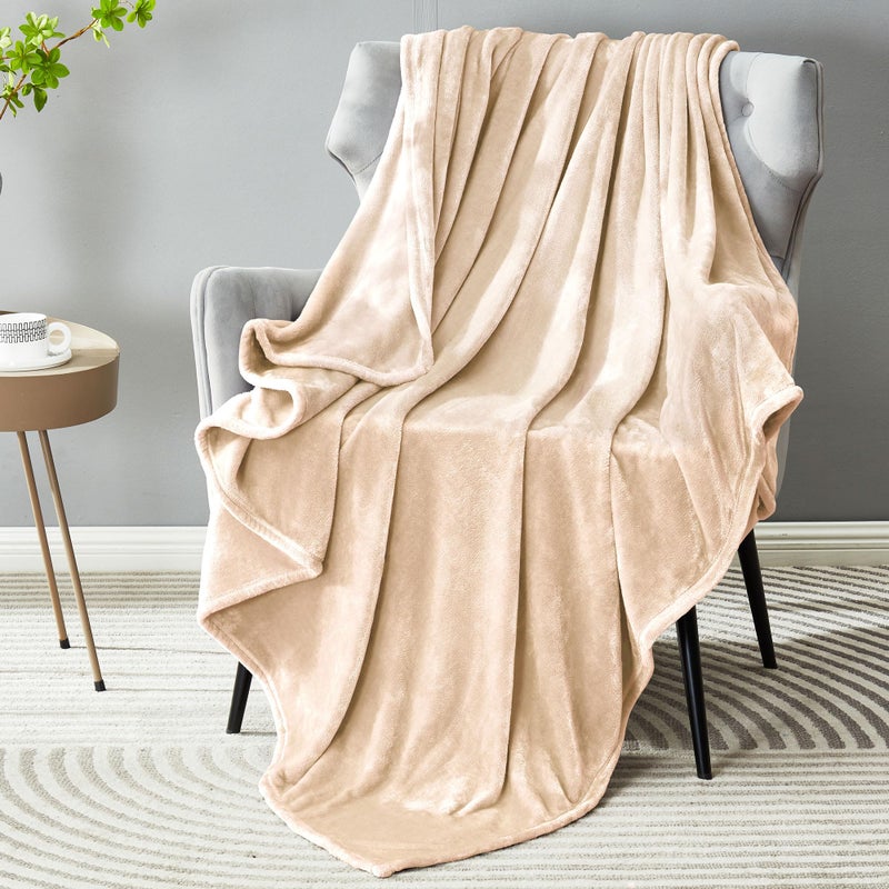 Dreamnine Soft Plush Fleece Throw Blanket 50 "× 6" - Image 1