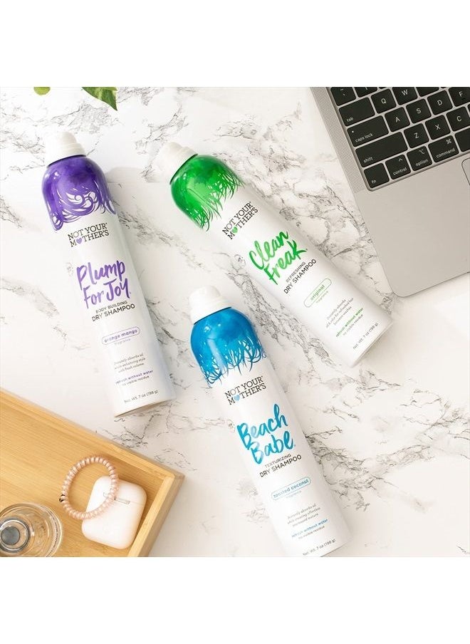 Not Your Mother's Dry Shampoo Assortment (3-Pack) - 7 oz - Clean Freak Dry Shampoo, Plump for Joy Dry Shampoo, Beach Babe Dry Shampoo - Instantly Absorbs Oil in Hair  - Image 5
