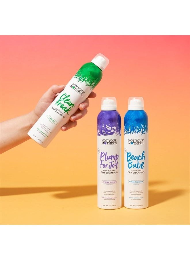 Not Your Mother's Dry Shampoo Assortment (3-Pack) - 7 oz - Clean Freak Dry Shampoo, Plump for Joy Dry Shampoo, Beach Babe Dry Shampoo - Instantly Absorbs Oil in Hair  - Image 3