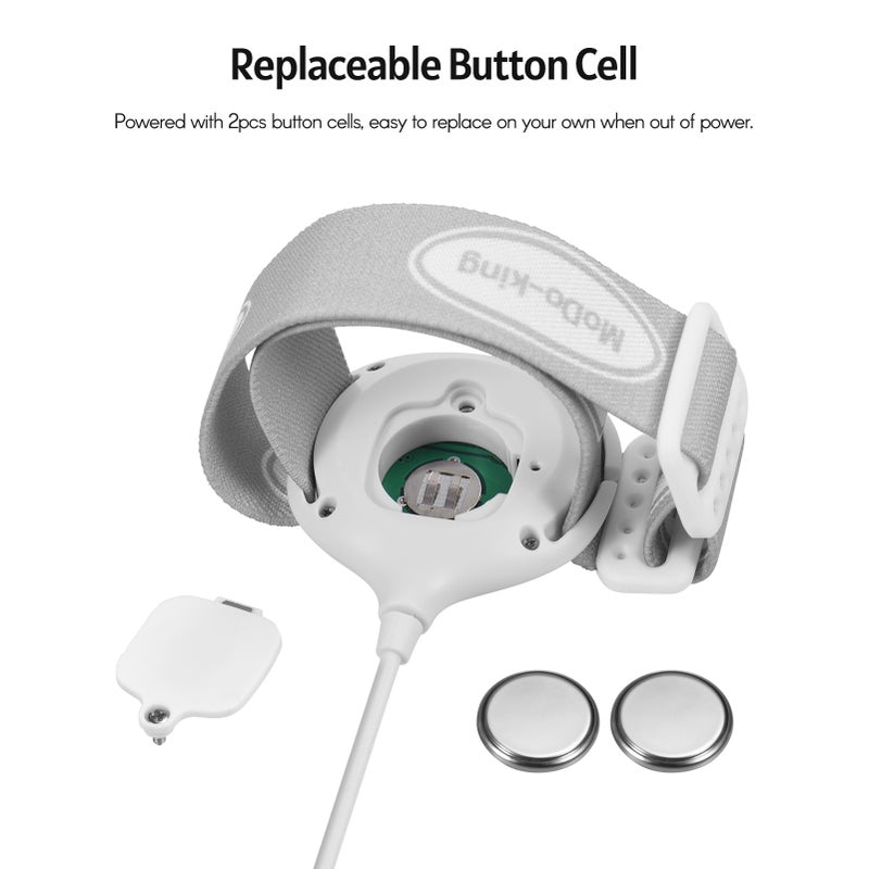 Bedwetting Alarm Enuresis Alarm with Light Sound and Vibration for Boys Girls Kids Children Adults - Image 2