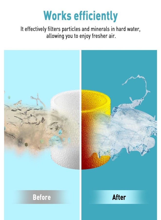 بينريك مجموعة فلاتر ترطيب الهواء من PINREK، عبوة من 30 فلترًا، للتعبئة العلوية، متوافقة مع أجهزة LEVOIT Classic160، وDual150، وDual200S، وClassic300(S)، وLV600S، وOasisMist 450S، وSuperior6000S - تعزز كفاءة الترطيب - Image 4