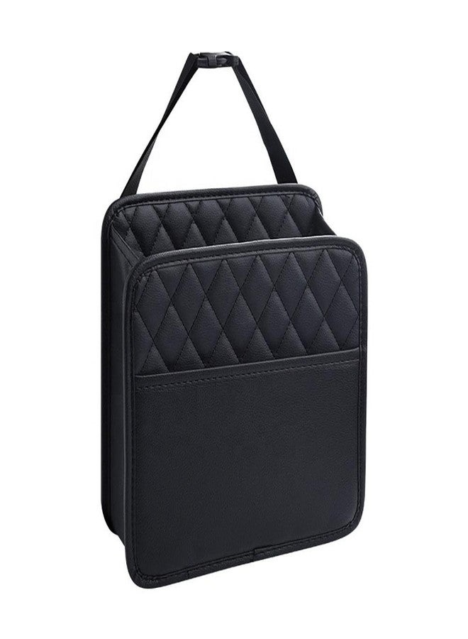 Swejos Car Back Seat Organizers and Storage, Seat Organizer for Backseat, Premium PU Leather Front & Backseat Car Organizer Universal Waterproof Hanging Car Seat Organizer for Kids & Adults - Image 1