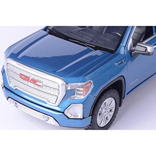 MOTORMAX 2019 GMC Sierra 1500 Denali Crew Cab - Blue 1:24-1:27 Scale Diecast Model by Motormax 79362 - Image 4