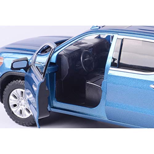 MOTORMAX 2019 GMC Sierra 1500 Denali Crew Cab - Blue 1:24-1:27 Scale Diecast Model by Motormax 79362 - Image 5