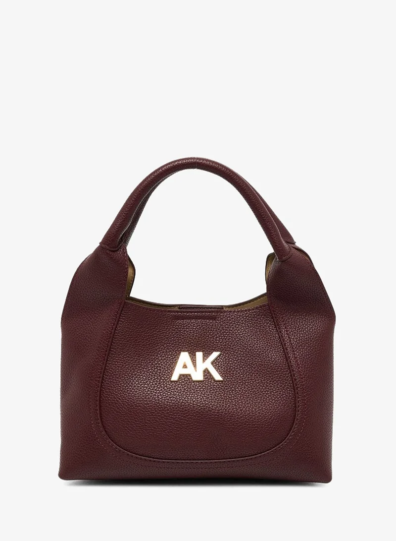 ان كلاين Anne Klein Women’s Wine PU Satchel Bag