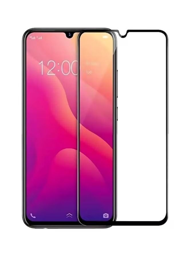 إيف واقي شاشة من الزجاج المقوى خماسي الأبعاد لهاتف سامسونج جالاكسي إم 30 أسود / شفاف