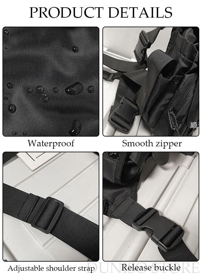 DUNISO - Multifunctional Drop Leg Bag For Men and Women Panel Utility Waist Bag Shoulder Bag Crossbody Bag For Cycling Hiking Travelling Pouch Pack Waist Bag For Outdoor Sports - Image 1