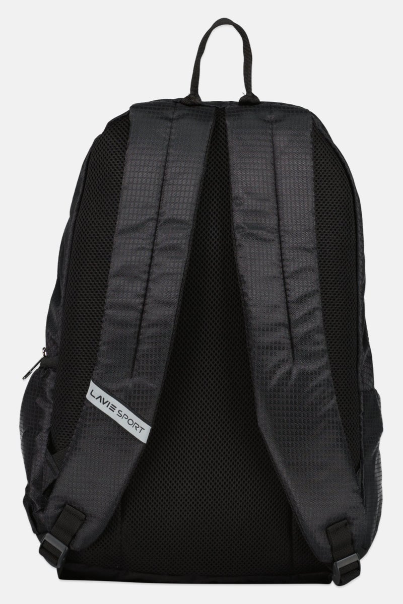 Lavie Men Brand Logo Backpack, Black  - Image 2