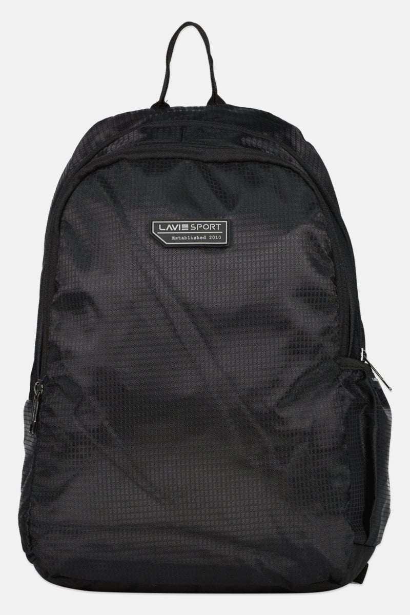 Lavie Men Brand Logo Backpack, Black  - Image 1