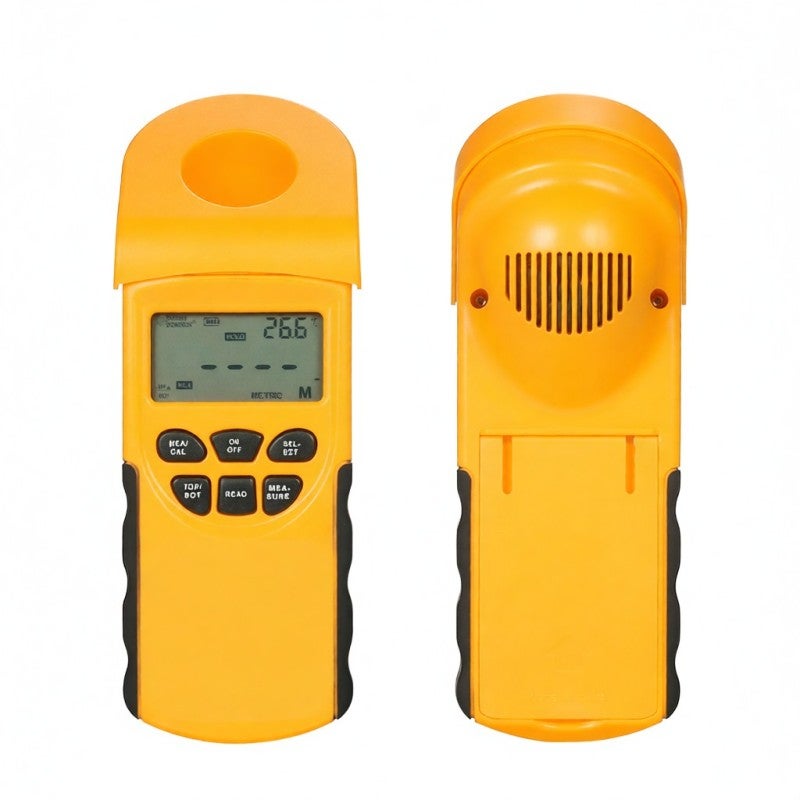Ultrasonic Cable Height Meter: Yellow Digital Backlight LCD Display - Wide 3-23mm Cable Height Range & 3-18m Horizontal Range High Accuracy Sensor For Power Line Maintenance & Outdoor Cable Inspection - Image 5