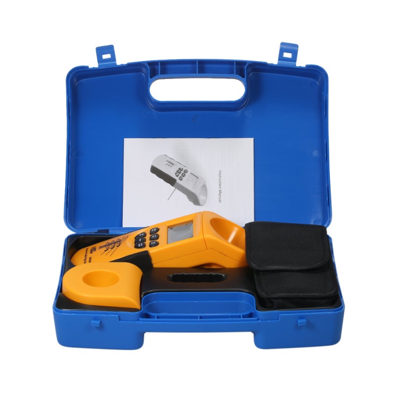 Ultrasonic Cable Height Meter: Yellow Digital Backlight LCD Display - Wide 3-23mm Cable Height Range & 3-18m Horizontal Range High Accuracy Sensor For Power Line Maintenance & Outdoor Cable Inspection - Image 2