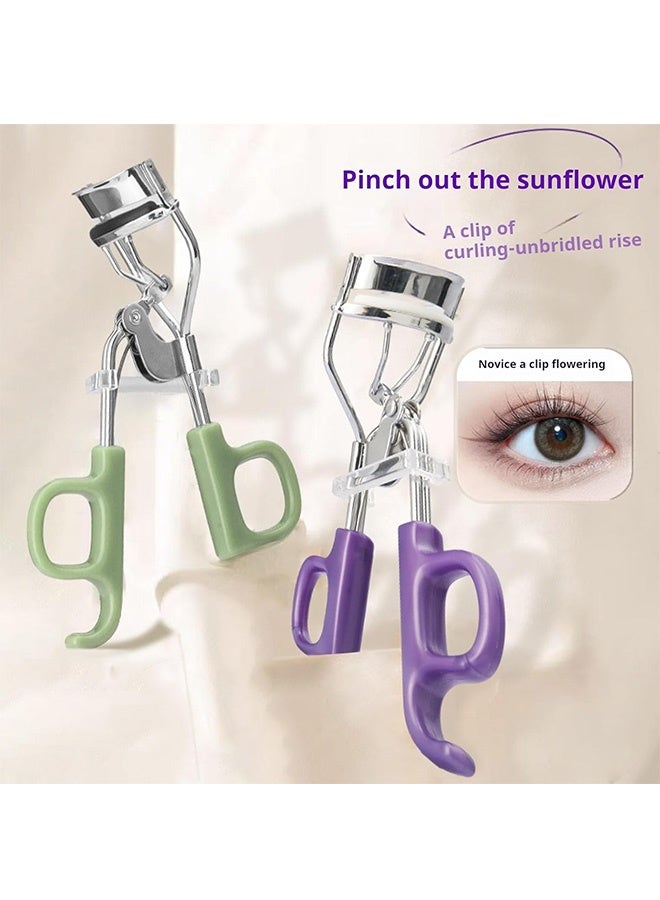 Quantum 2 PCS Eyelash Curler, Comfortable Handle Eyelash Curler Portable, Get Curling Eyelash Easily Great for Eyes - Image 5
