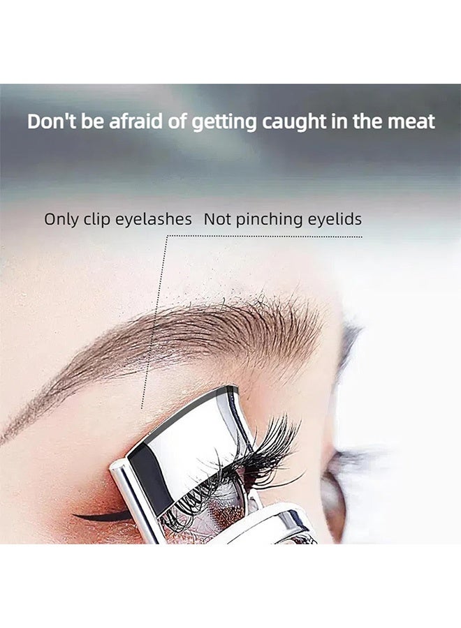 Quantum 2 PCS Eyelash Curler, Comfortable Handle Eyelash Curler Portable, Get Curling Eyelash Easily Great for Eyes - Image 2