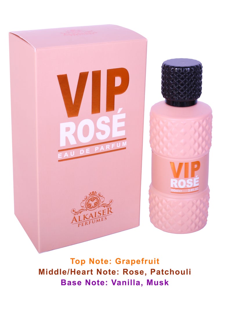 ALKAISER PERFUMES VIP ROSE Eau De Parfum 100ml ALKAISER PERFUMES Unleash the Essence of Elegance - Image 3