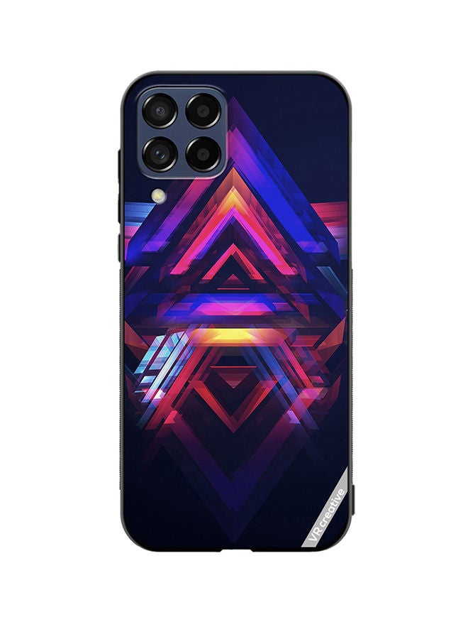VR CREATIVE Protective Case Cover For Samsung Galaxy M53 Abstract Design Multicolour - Image 1
