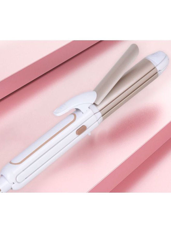 نيبمينينت جهاز كي احترافي لتجعيد الشعر أبيض/ذهبي 30.5سم - Image 2
