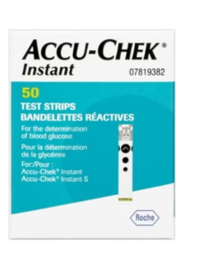 ACCU-CHEK Instant مجموعة أكيو-شيك إنستانت + شرائط اختبار 50 - Image 2
