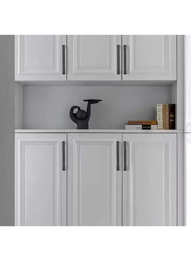 25 Square Cabinet Handles Matte Black Durable Aluminum Alloy Anti Collision Kitchen Drawer Pull Modern Home Decor - Image 5