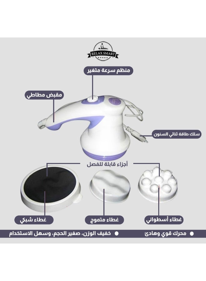 Relax Smart Body Massage Device – Multifunctional Electric Massager for Cellulite Removal, Exfoliation & Dead Skin Removal from Feet and Body, Smooth and Firm Skin Care Tool - Image 3