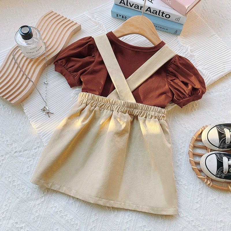 ChicPoint 2 Pcs 2-9years Girls Dress Suit - Image 2