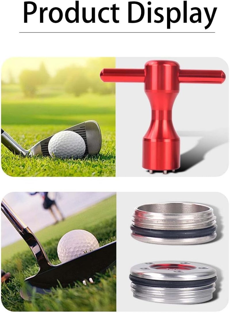 Hi-Star 2Pcs Golf Custom red Weights + Red Wrench for Titleist Scotty Cameron Putters - Image 4