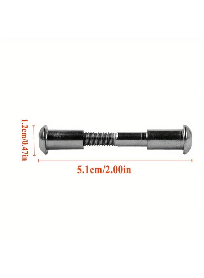 Black Folding Shaft Locking Screw Fixed Bolt Replacement Repair Tool For Electric Scooters - Image 4