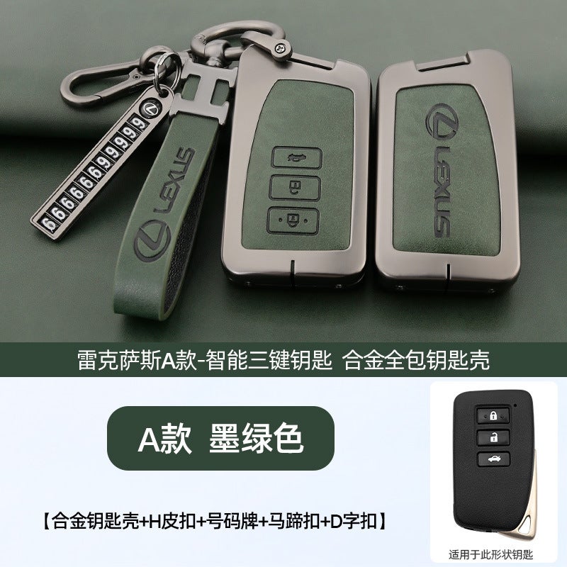 For Lexus Key Set Es200 Car Es300 Buckle Ls New Rx350 Protective Case Rz450E Bag Nx - Image 1