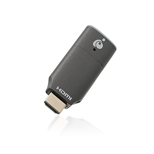 IOGEAR Mini Wireless 4K HDMI Video Screen Sharing Adapter - Wireless 2.4/5GHz w/WPA-2 Security - Up to 30Ft - Low Latency - Phone, Tablet, PC - Win Mac OS iOS Android Chrome - GWAVR4K - Image 1