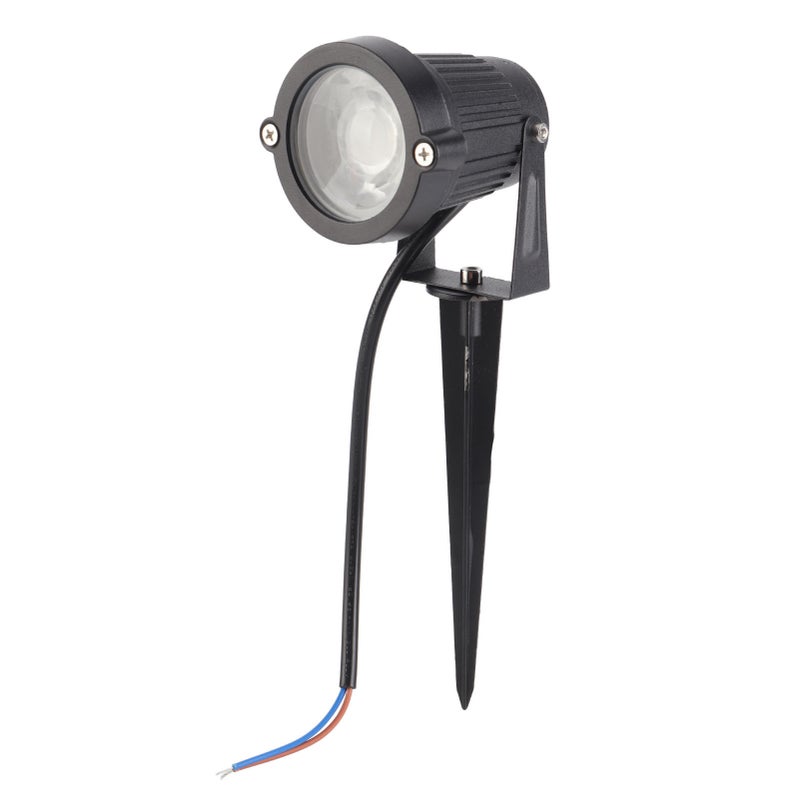 LED Spotlight 6W RGB Waterproof Lawn Floodlight Garden Round Underground Light Ground Plug Light110V - Image 1