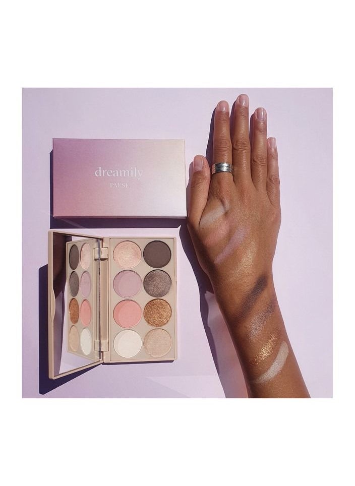 Paese - Dreamily Palette with  Matt pearl and satin shadow finishes - Image 1